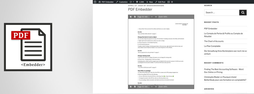 pdf embedder - Best Pdf wordpress plugin
